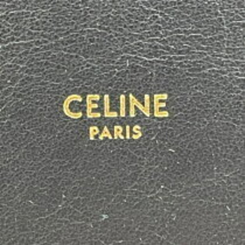 Celine Teen Bucket black hardware calf leather - Picture 6 of 11